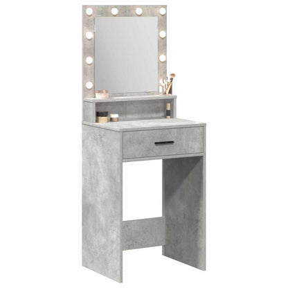 Dressing Table Concrete Grey 50 x 41 x 135 cm Engineered Wood