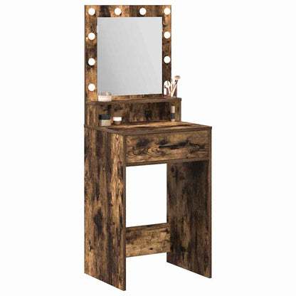 Dressing Table Smoked Oak 50 x 41 x 135 cm Engineered Wood
