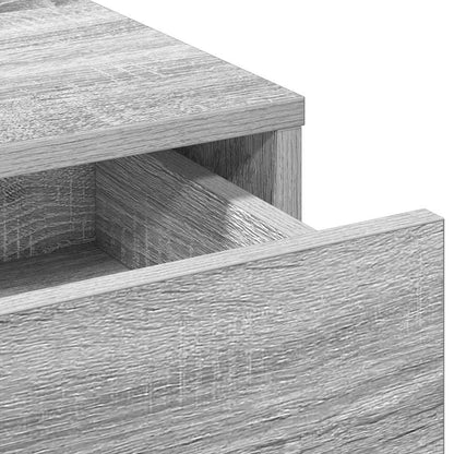 Dressing Table Grey Sonoma 50 x 41 x 135 cm Engineered Wood