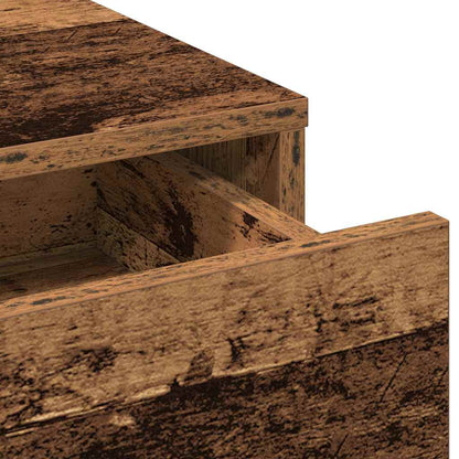 Dressing Table Old Wood 50 x 41 x 135 cm Engineered Wood