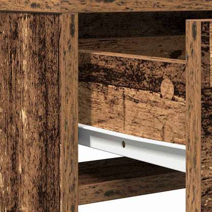 Dressing Table Old Wood 50 x 41 x 135 cm Engineered Wood