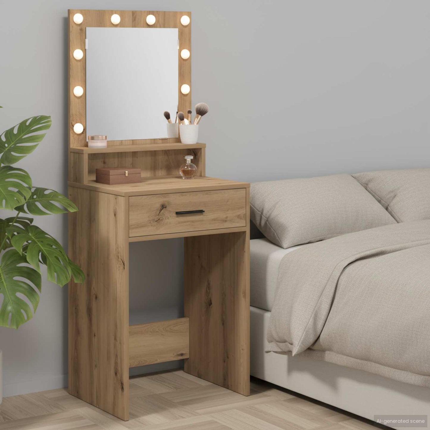 Dressing Table Artisan Oak 50 x 41 x 135 cm Engineered Wood