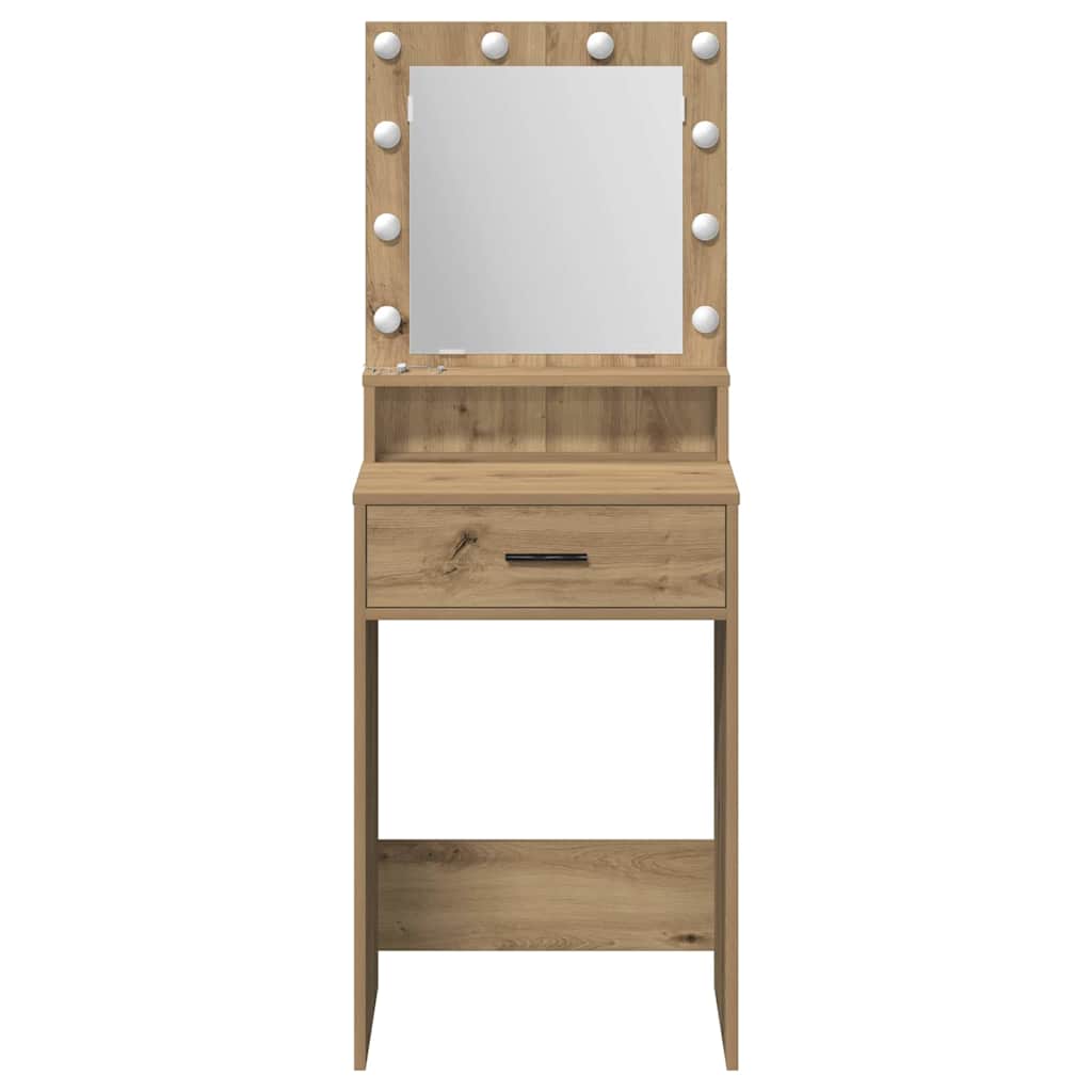 Dressing Table Artisan Oak 50 x 41 x 135 cm Engineered Wood