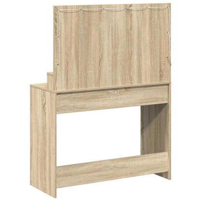 Dressing Table Sonoma Oak 100 x 41 x 135 cm Engineered Wood