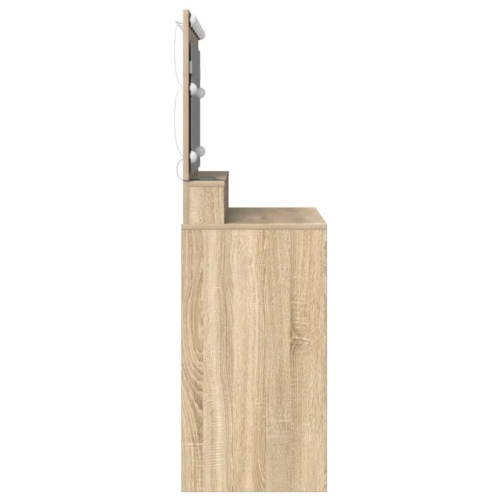 Dressing Table Sonoma Oak 100 x 41 x 135 cm Engineered Wood