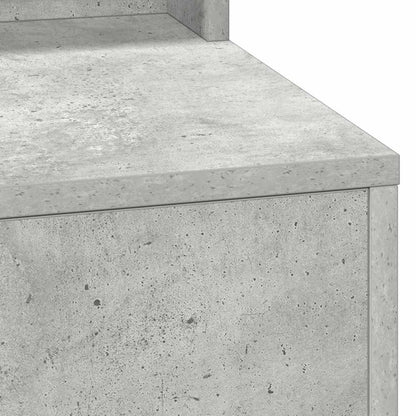 Dressing Table Concrete Grey 100 x 41 x 135 cm Engineered Wood