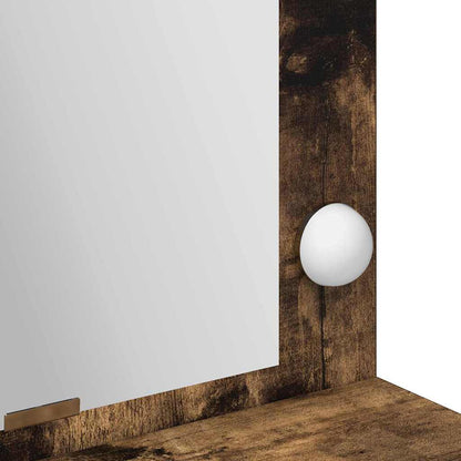 Dressing Table Smoked Oak 100 x 41 x 135 cm Engineered Wood