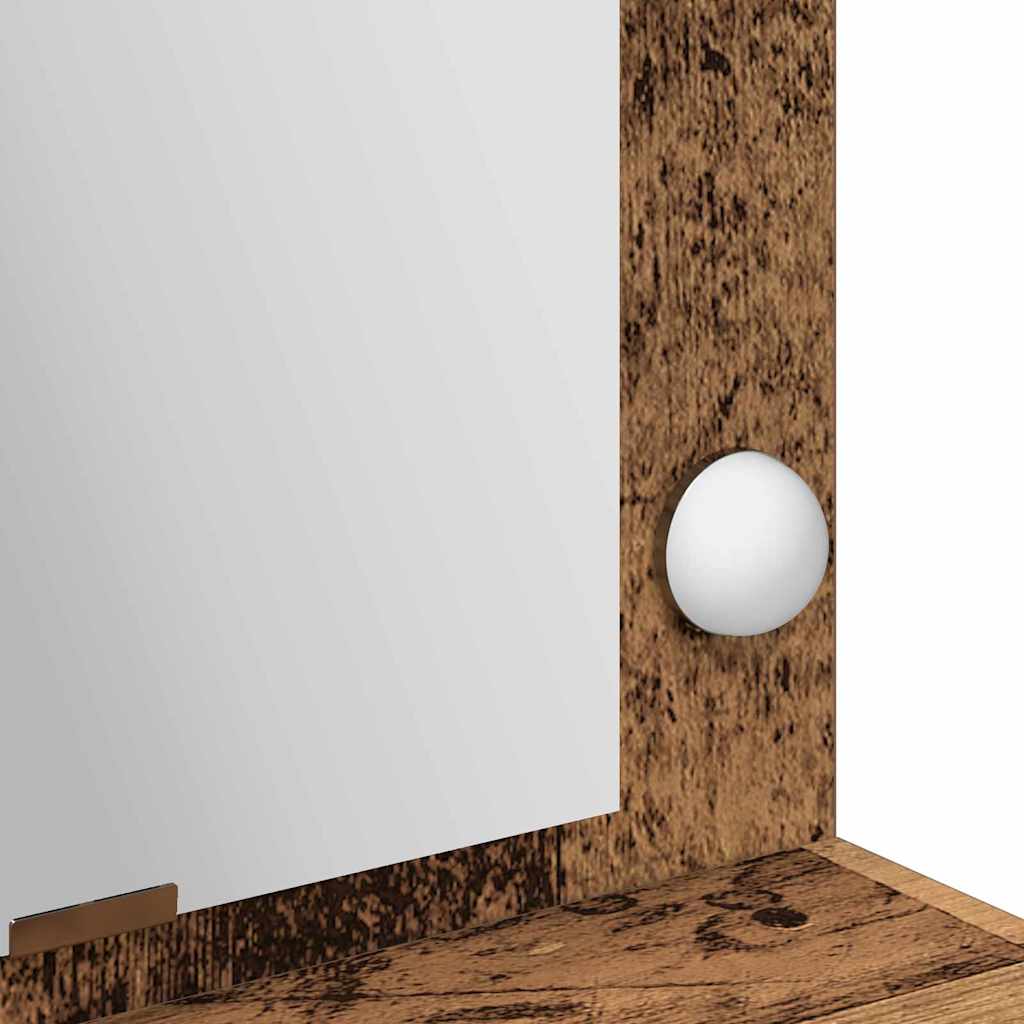 Dressing Table Old Wood 100 x 41 x 135 cm Engineered Wood