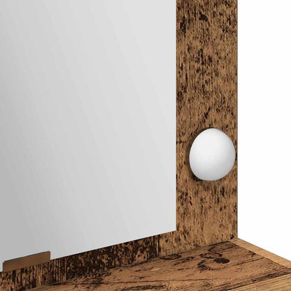 Dressing Table Old Wood 100 x 41 x 135 cm Engineered Wood