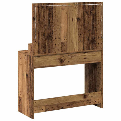 Dressing Table Old Wood 100 x 41 x 135 cm Engineered Wood