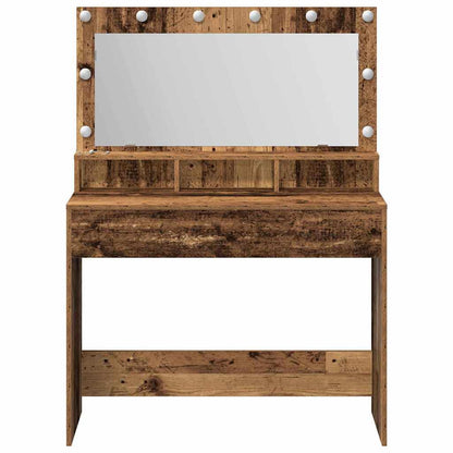 Dressing Table Old Wood 100 x 41 x 135 cm Engineered Wood