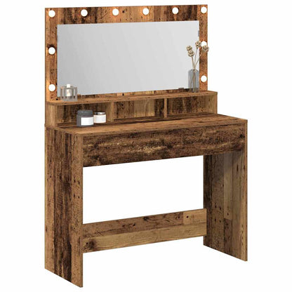 Dressing Table Old Wood 100 x 41 x 135 cm Engineered Wood