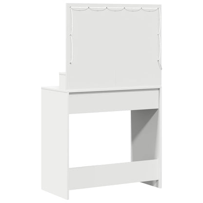 Dressing Table White 78.5 x 41 x 135 cm Engineered Wood
