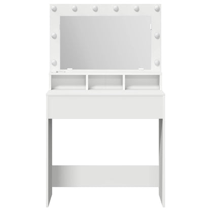 Dressing Table White 78.5 x 41 x 135 cm Engineered Wood