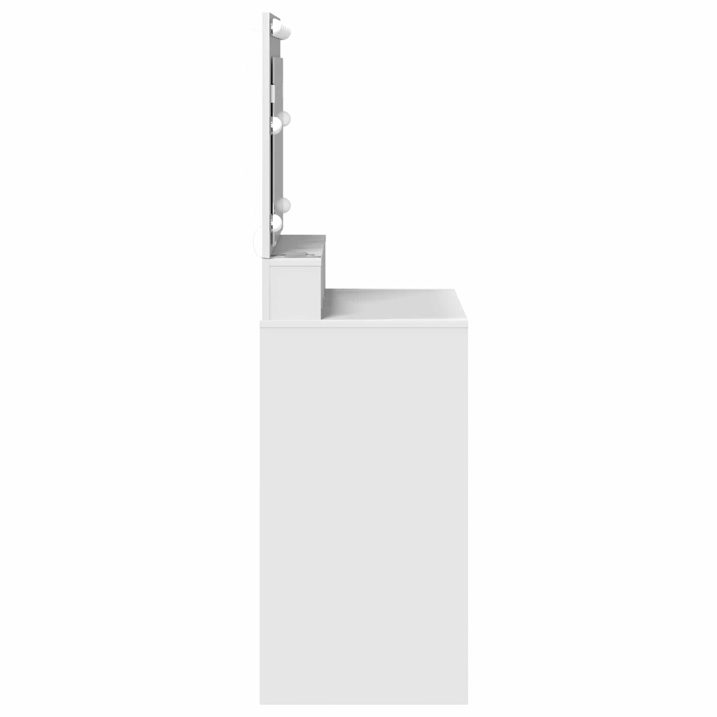 Dressing Table White 78.5 x 41 x 135 cm Engineered Wood