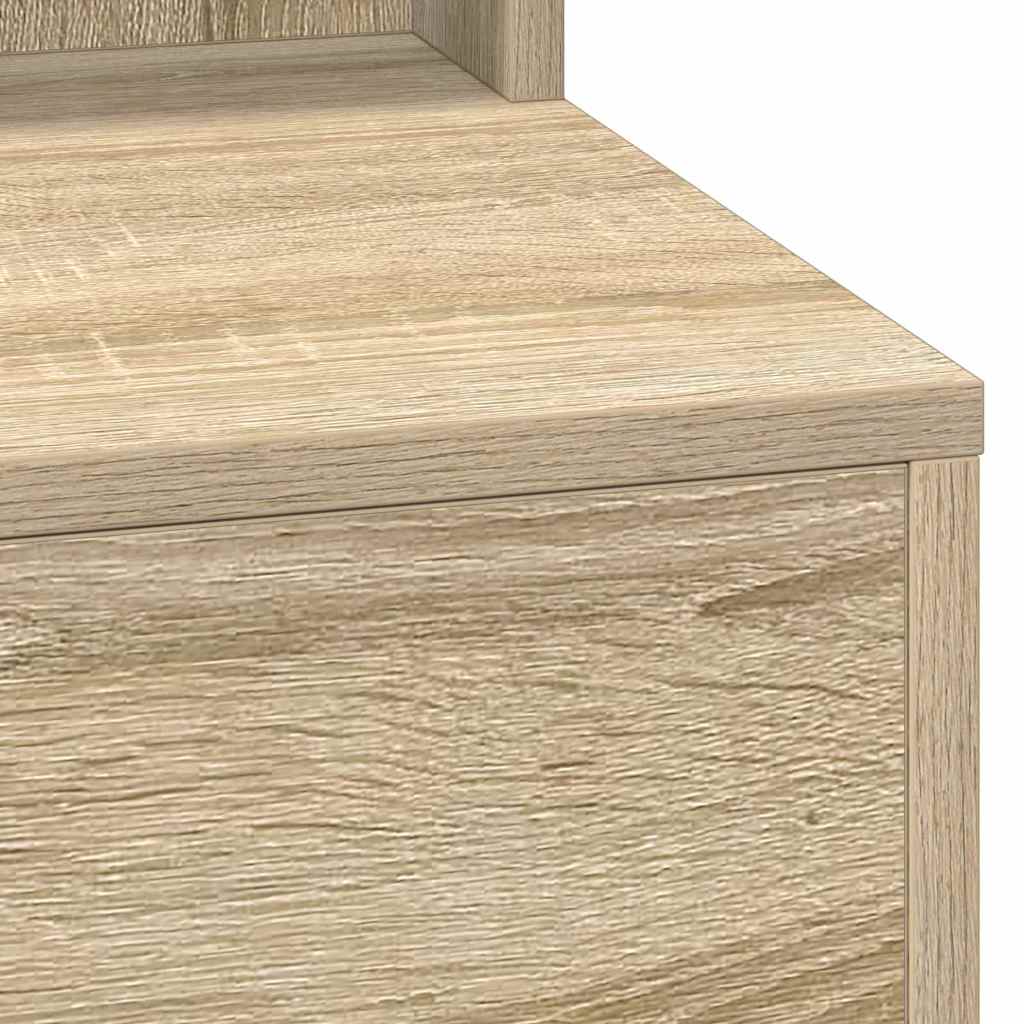 Dressing Table Sonoma Oak 75.5 x 41 x 135 cm Engineered Wood