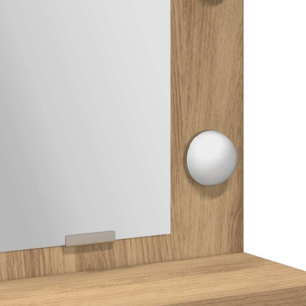 Dressing Table Artisan Oak 75.5 x 41 x 135 cm Engineered Wood