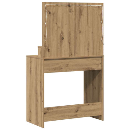 Dressing Table Artisan Oak 75.5 x 41 x 135 cm Engineered Wood