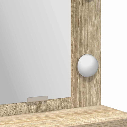 Dressing Table Sonoma Oak 50 x 41 x 135 cm Engineered Wood