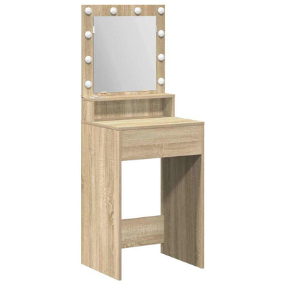 Dressing Table Sonoma Oak 50 x 41 x 135 cm Engineered Wood