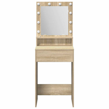 Dressing Table Sonoma Oak 50 x 41 x 135 cm Engineered Wood