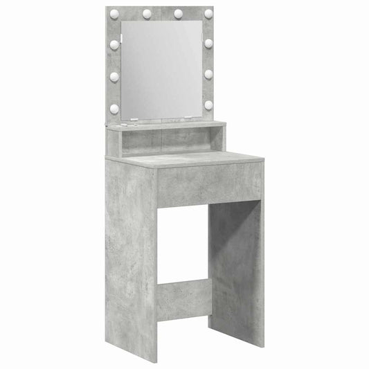 Dressing Table Concrete Grey 50 x 41 x 135 cm Engineered Wood