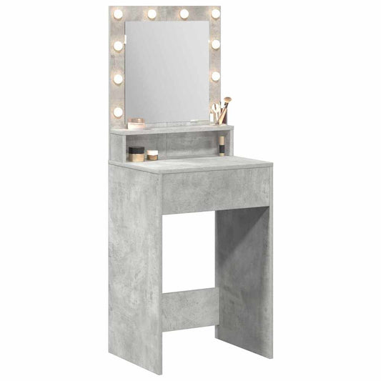 Dressing Table Concrete Grey 50 x 41 x 135 cm Engineered Wood