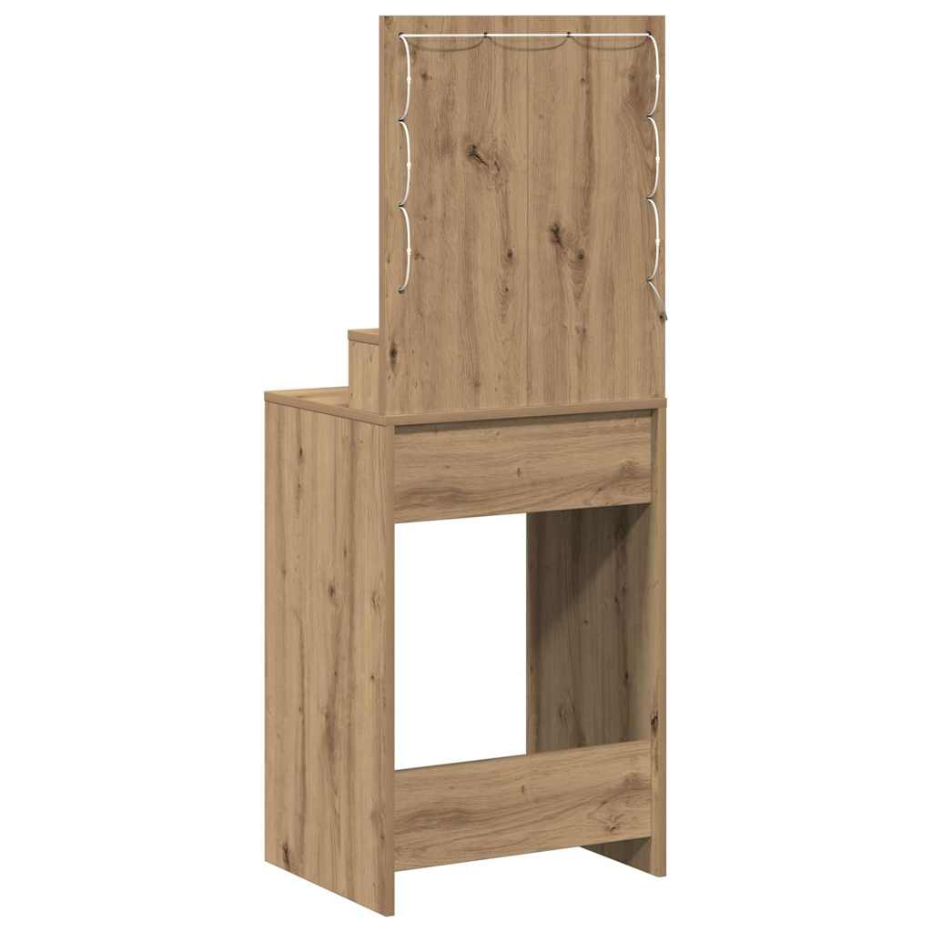 Dressing Table Artisan Oak 50 x 41 x 135 cm Engineered Wood