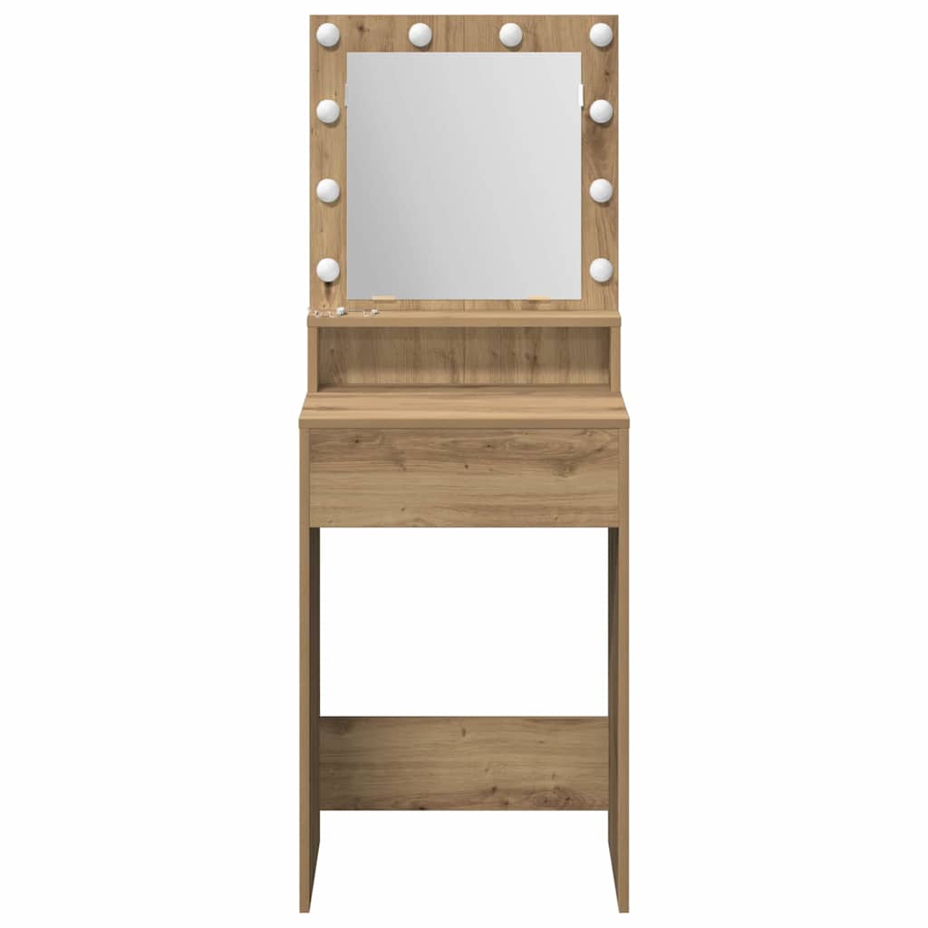 Dressing Table Artisan Oak 50 x 41 x 135 cm Engineered Wood