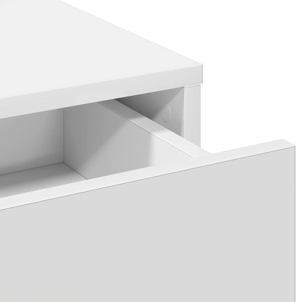 Dressing Table White 50 x 41 x 140 cm Engineered Wood