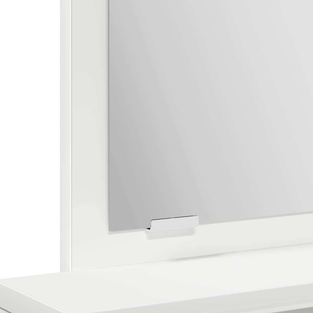 Dressing Table White 50 x 41 x 140 cm Engineered Wood