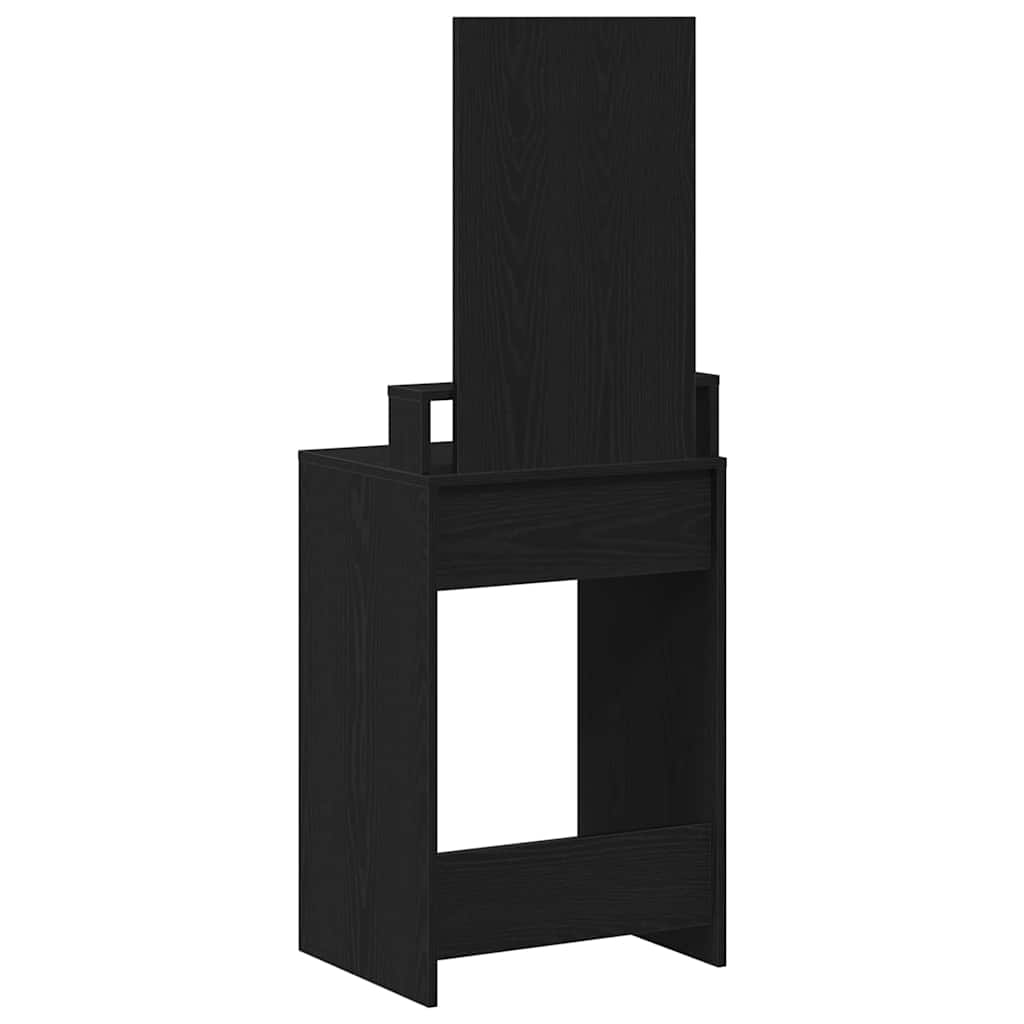 Dressing Table Black Oak 50 x 41 x 140 cm Engineered Wood