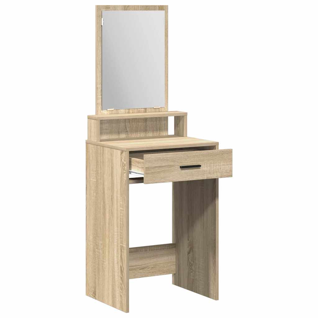 Dressing Table Sonoma Oak 50 x 41 x 140 cm Engineered Wood