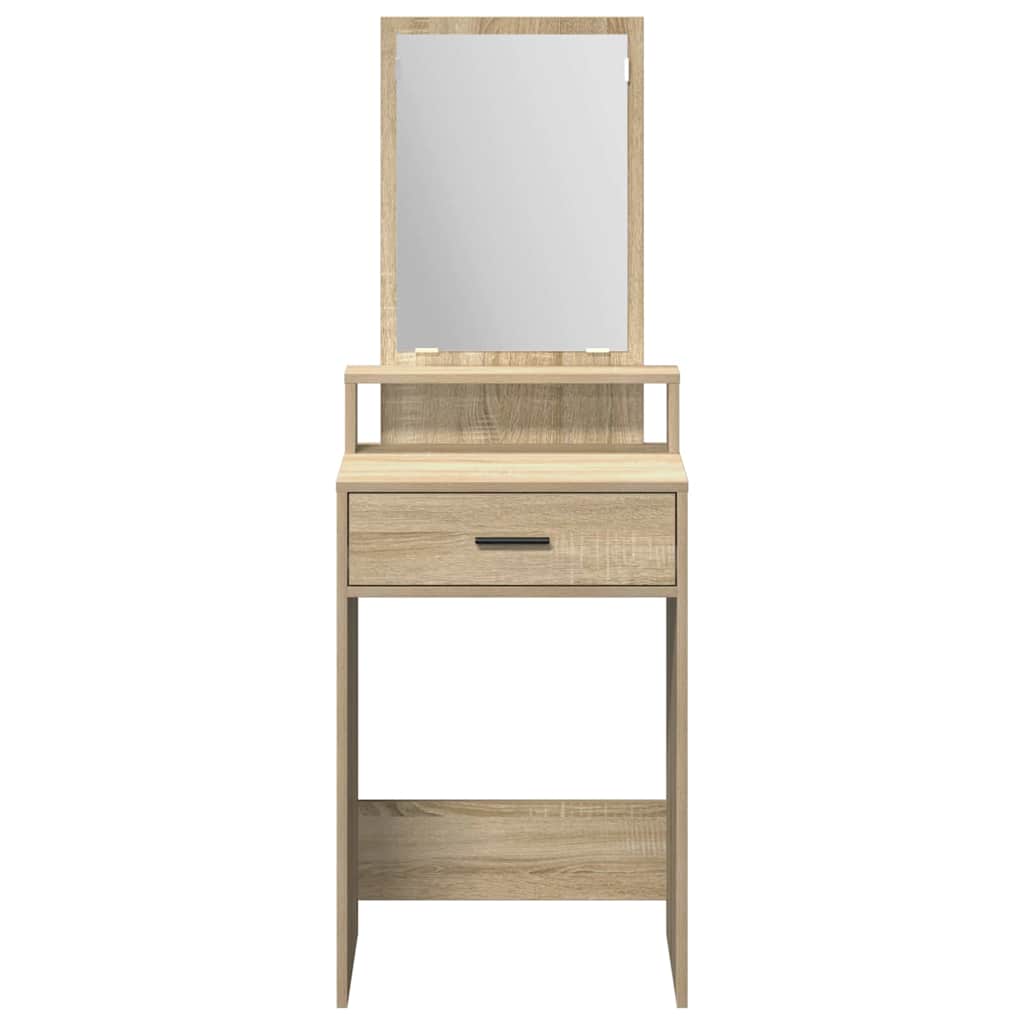 Dressing Table Sonoma Oak 50 x 41 x 140 cm Engineered Wood