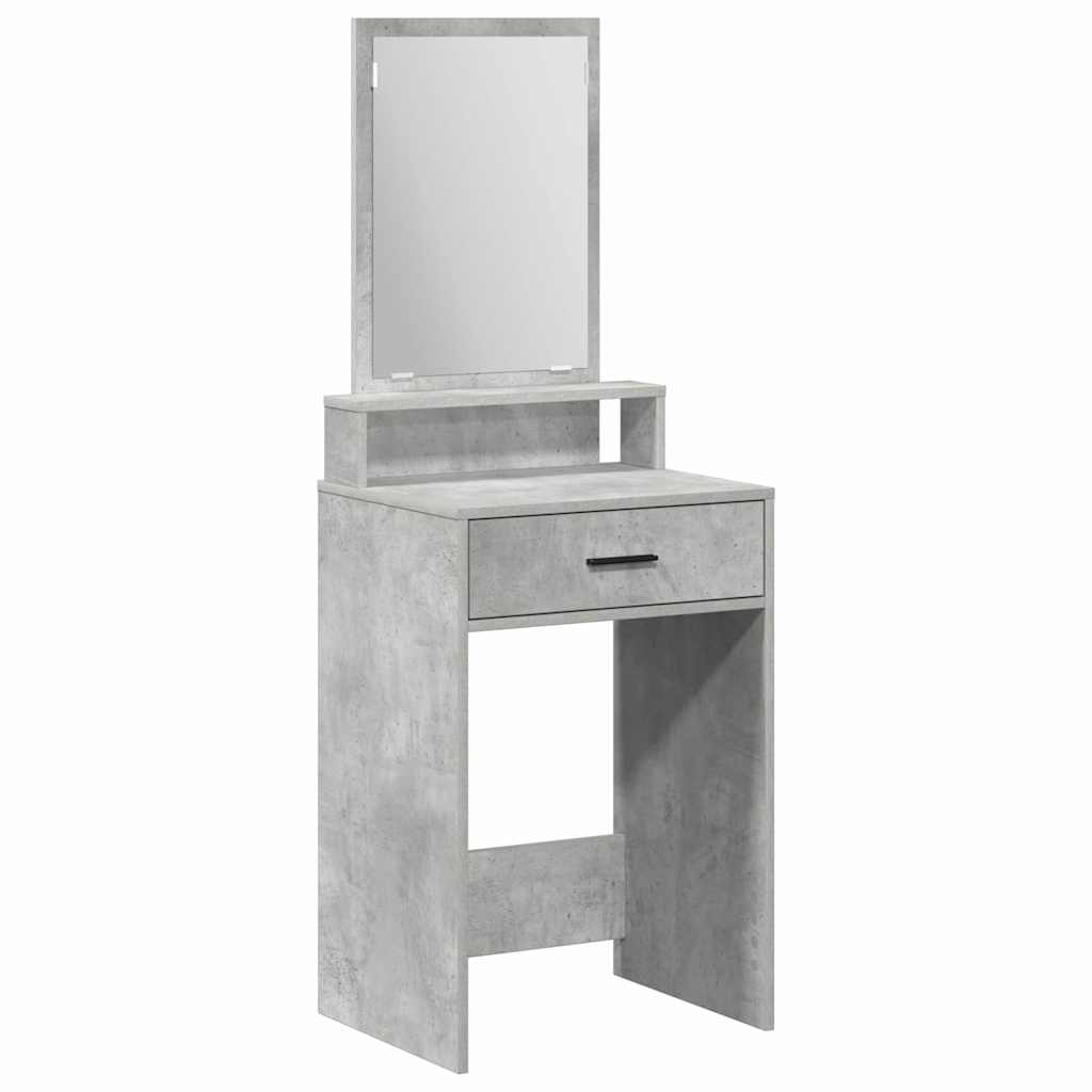 Dressing Table Concrete Grey 50 x 41 x 140 cm Engineered Wood