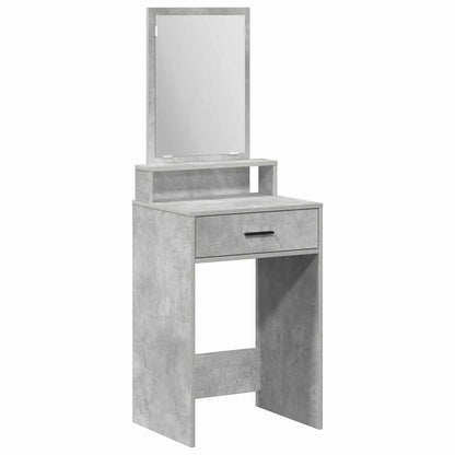 Dressing Table Concrete Grey 50 x 41 x 140 cm Engineered Wood