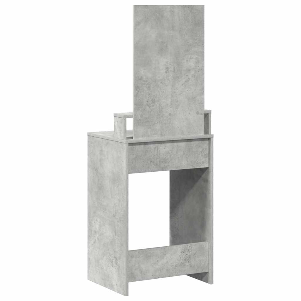 Dressing Table Concrete Grey 50 x 41 x 140 cm Engineered Wood