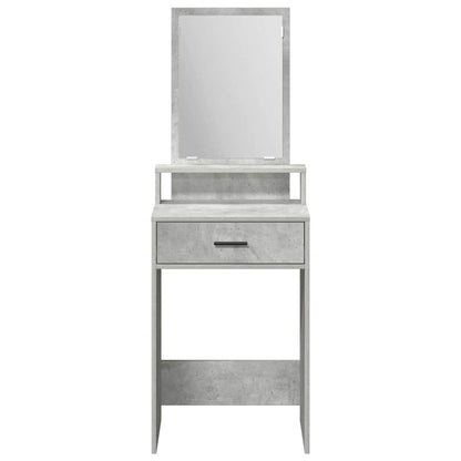 Dressing Table Concrete Grey 50 x 41 x 140 cm Engineered Wood