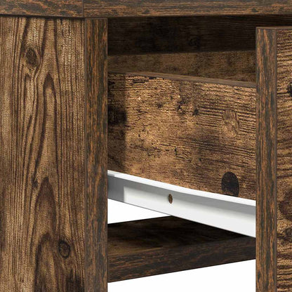 Dressing Table Smoked Oak 50 x 41 x 140 cm Engineered Wood
