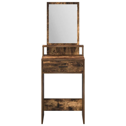 Dressing Table Smoked Oak 50 x 41 x 140 cm Engineered Wood