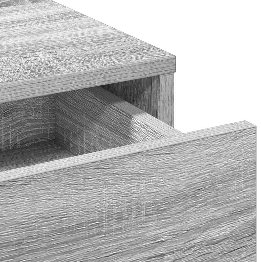 Dressing Table Grey Sonoma 50 x 41 x 140 cm Engineered Wood