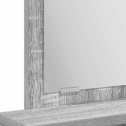 Dressing Table Grey Sonoma 50 x 41 x 140 cm Engineered Wood