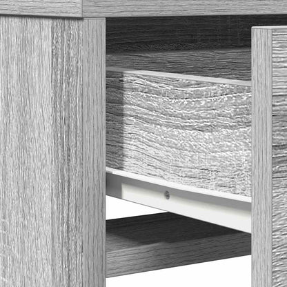 Dressing Table Grey Sonoma 50 x 41 x 140 cm Engineered Wood