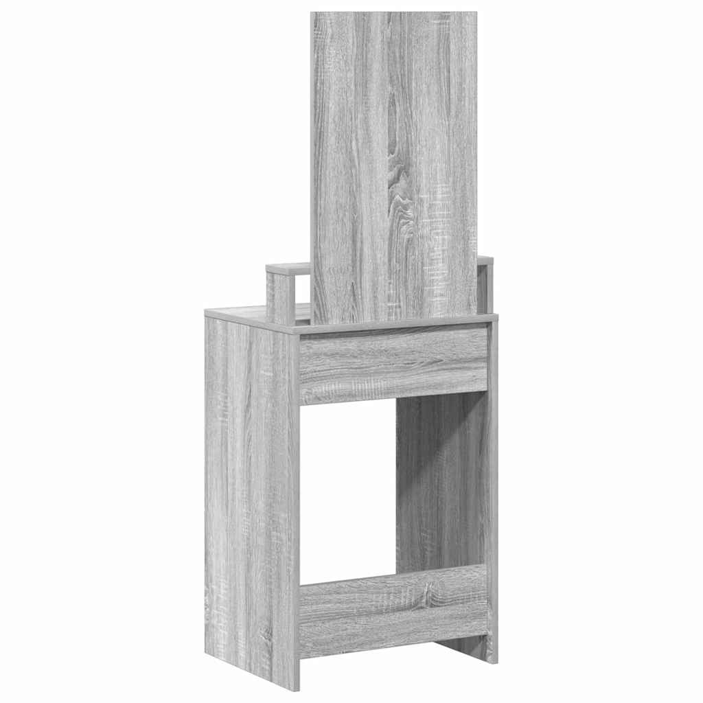 Dressing Table Grey Sonoma 50 x 41 x 140 cm Engineered Wood