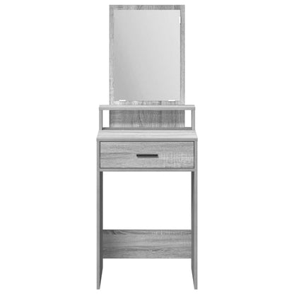 Dressing Table Grey Sonoma 50 x 41 x 140 cm Engineered Wood