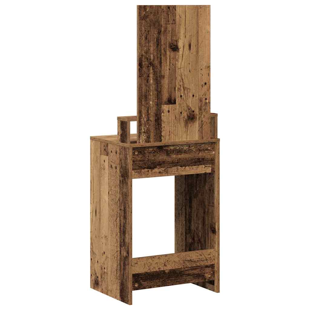Dressing Table Old Wood 50 x 41 x 140 cm Engineered Wood