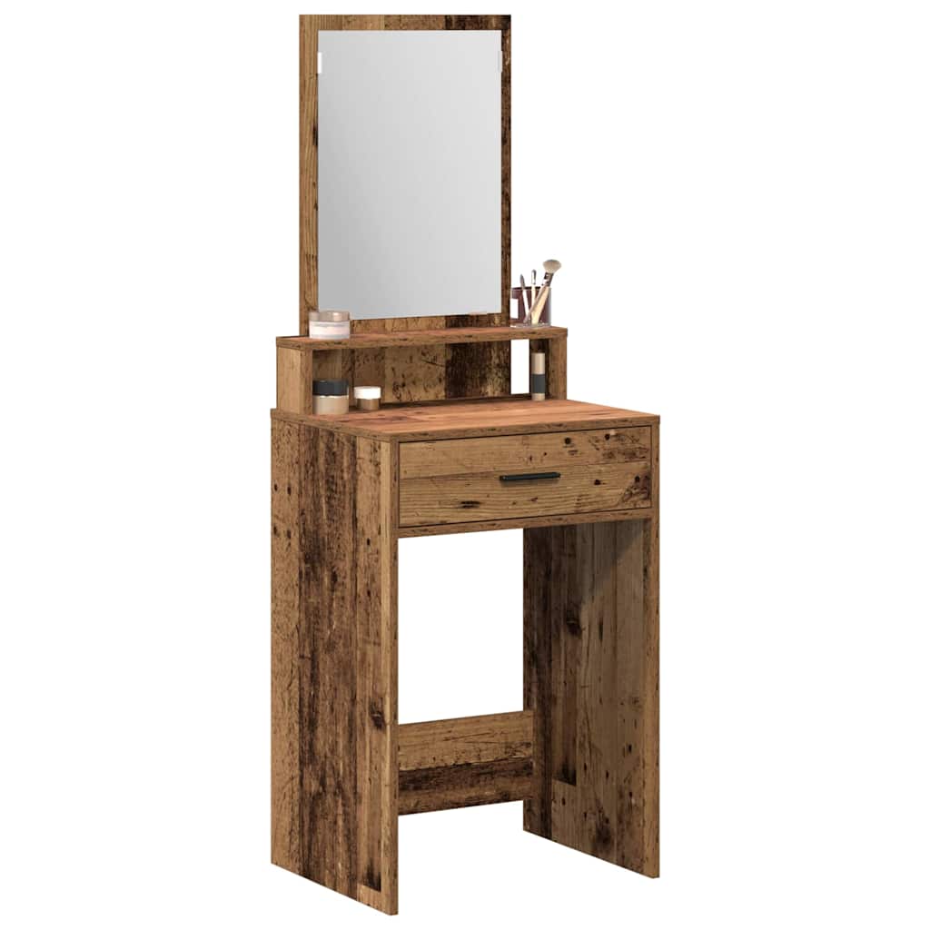 Dressing Table Old Wood 50 x 41 x 140 cm Engineered Wood