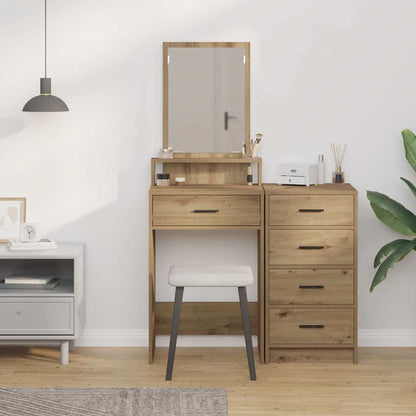 Dressing Table Artisan Oak 50 x 41 x 140 cm Engineered Wood