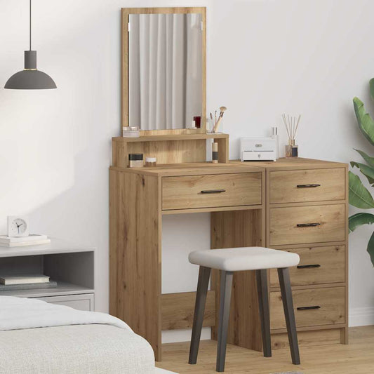 Dressing Table Artisan Oak 50 x 41 x 140 cm Engineered Wood