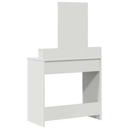 Dressing Table White 79 x 41 x 140 cm Engineered Wood